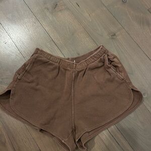 Women's Brown Casual Shorts